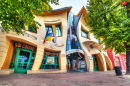 The Crooked House in Sopot, Poland