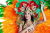 Woman in a Samba Costume
